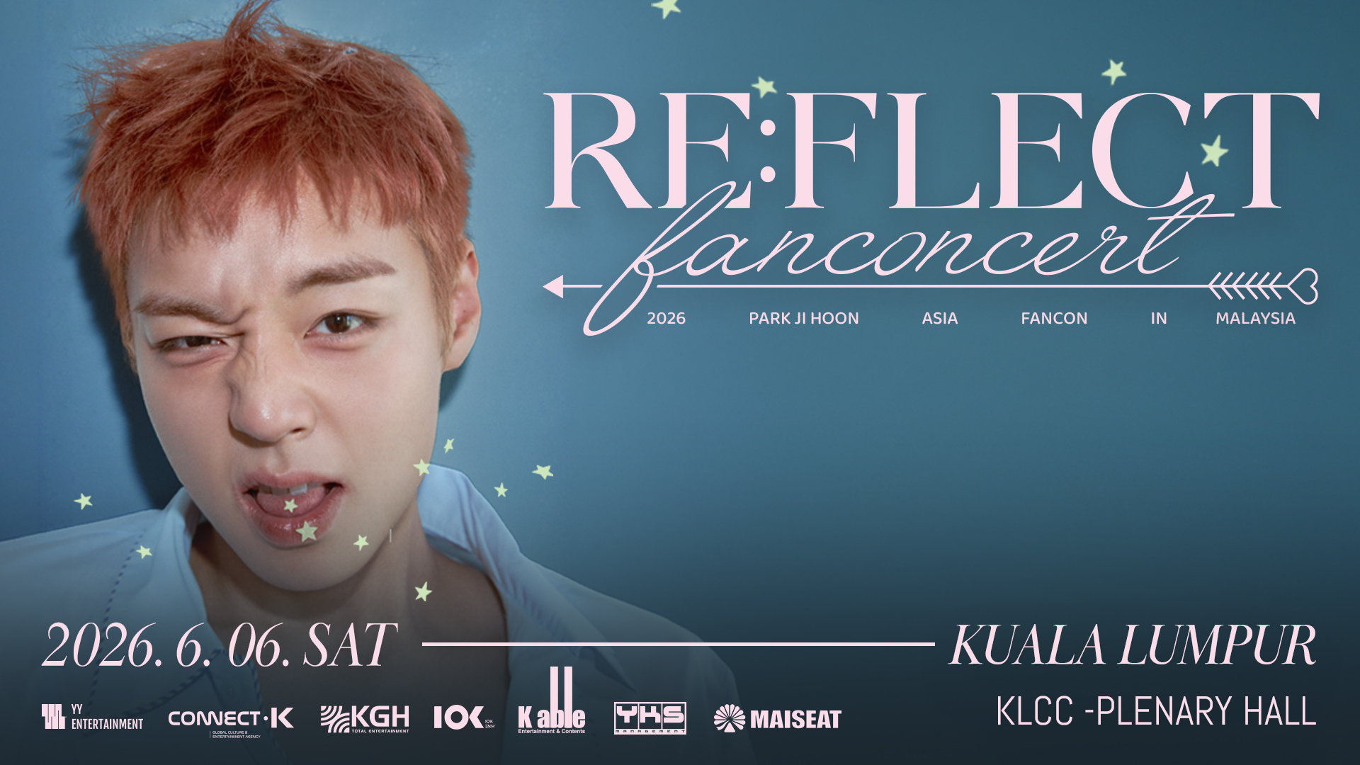 2026 PARK JI HOON ASIA FAN CON 《RE:FLECT》IN KUALA LUMPUR - MAISEAT