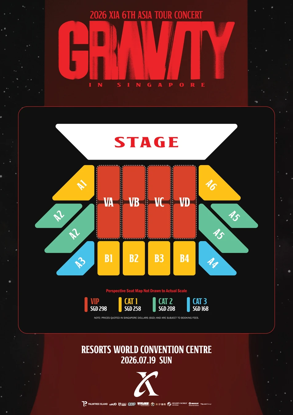2026 XIA 6TH ASIA TOUR CONCERT 'GRAVITY' IN SINGAPORE - MAISEAT
