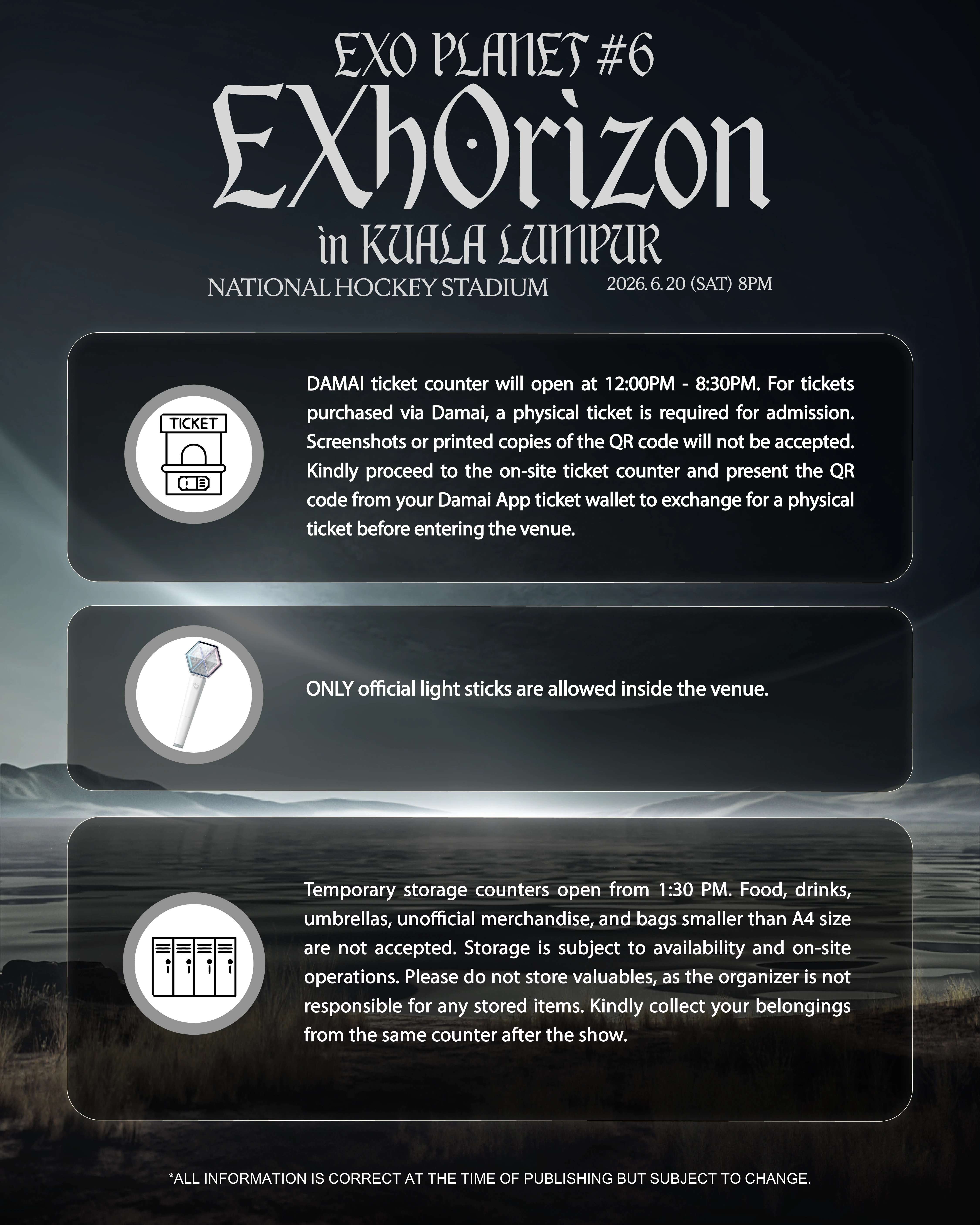 EXO PLANET #6 – EXhOrizon in KUALA LUMPUR - MAISEAT