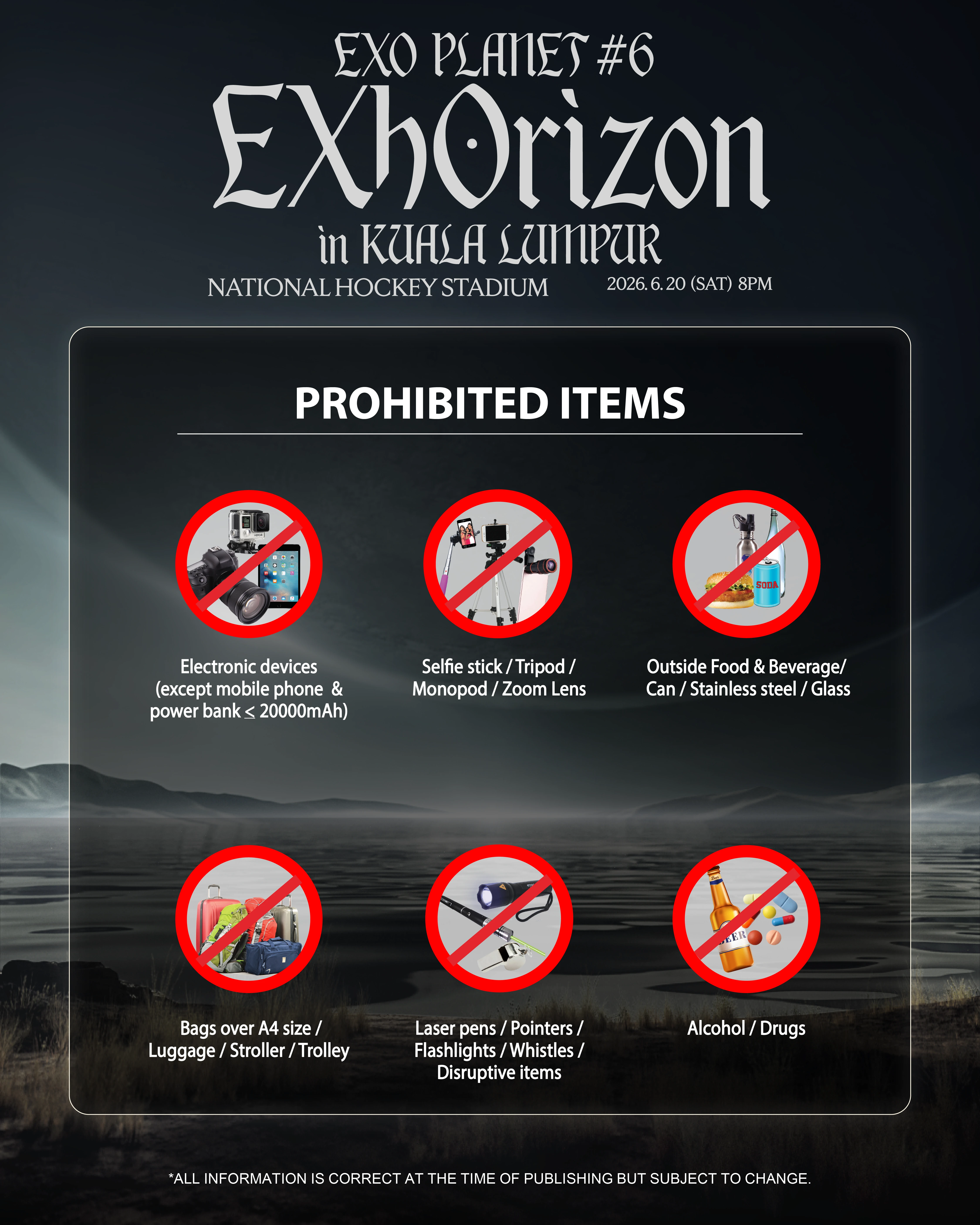 EXO PLANET #6 – EXhOrizon in KUALA LUMPUR - MAISEAT