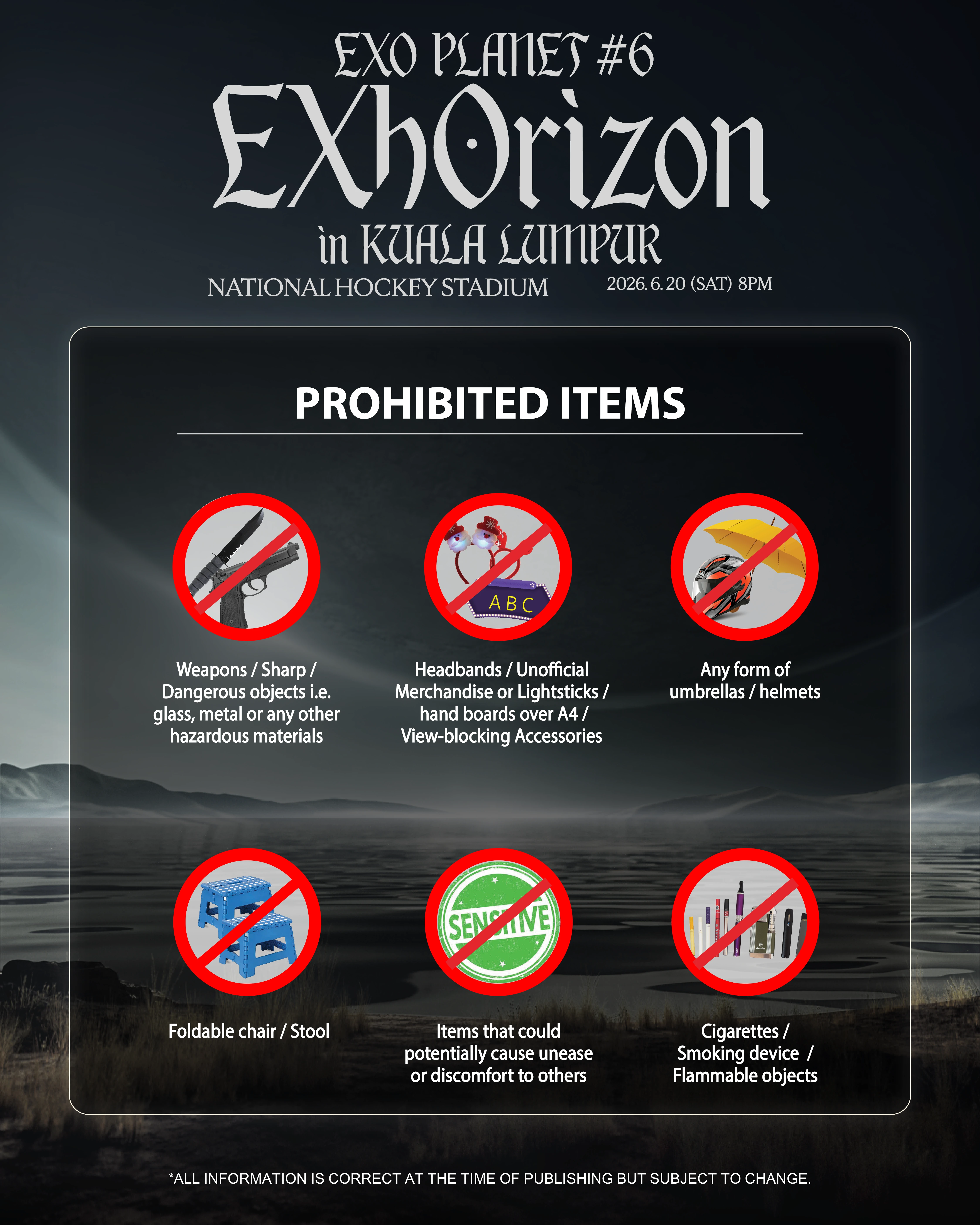 EXO PLANET #6 – EXhOrizon in KUALA LUMPUR - MAISEAT