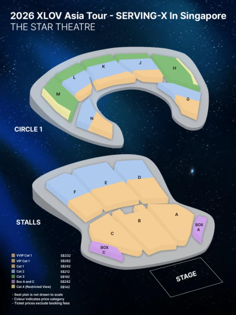 2026 XLOV Asia Tour - SERVING-X in Singapore - MAISEAT