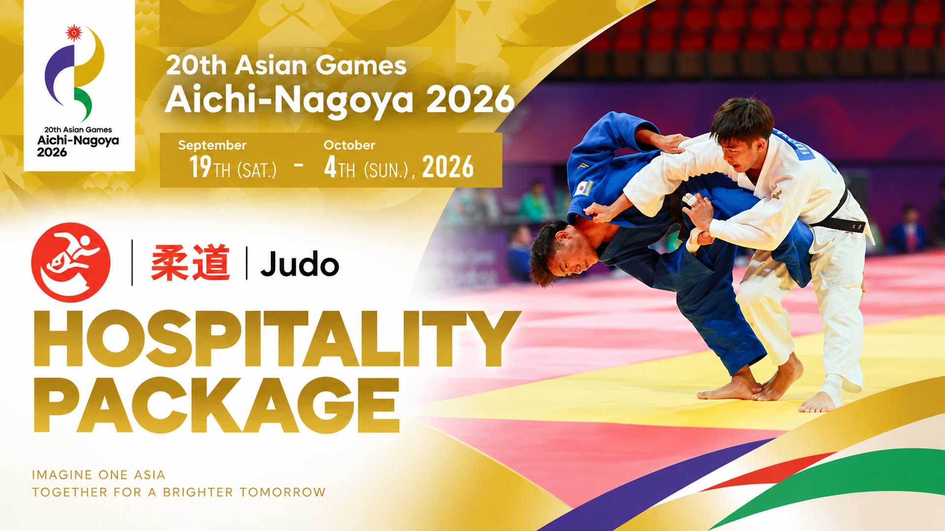 Nagoya Asian Games Judo Tickets Released with Non-Refundable Policy