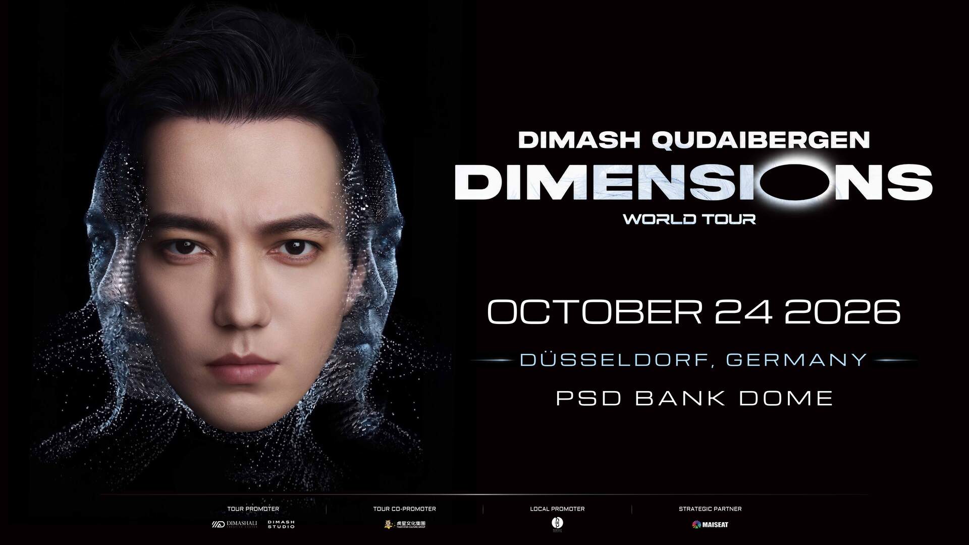 DIMASH QUDAIBERGEN DIMENSIONS WORLD TOUR - DÜSSELDORF, GERMANY