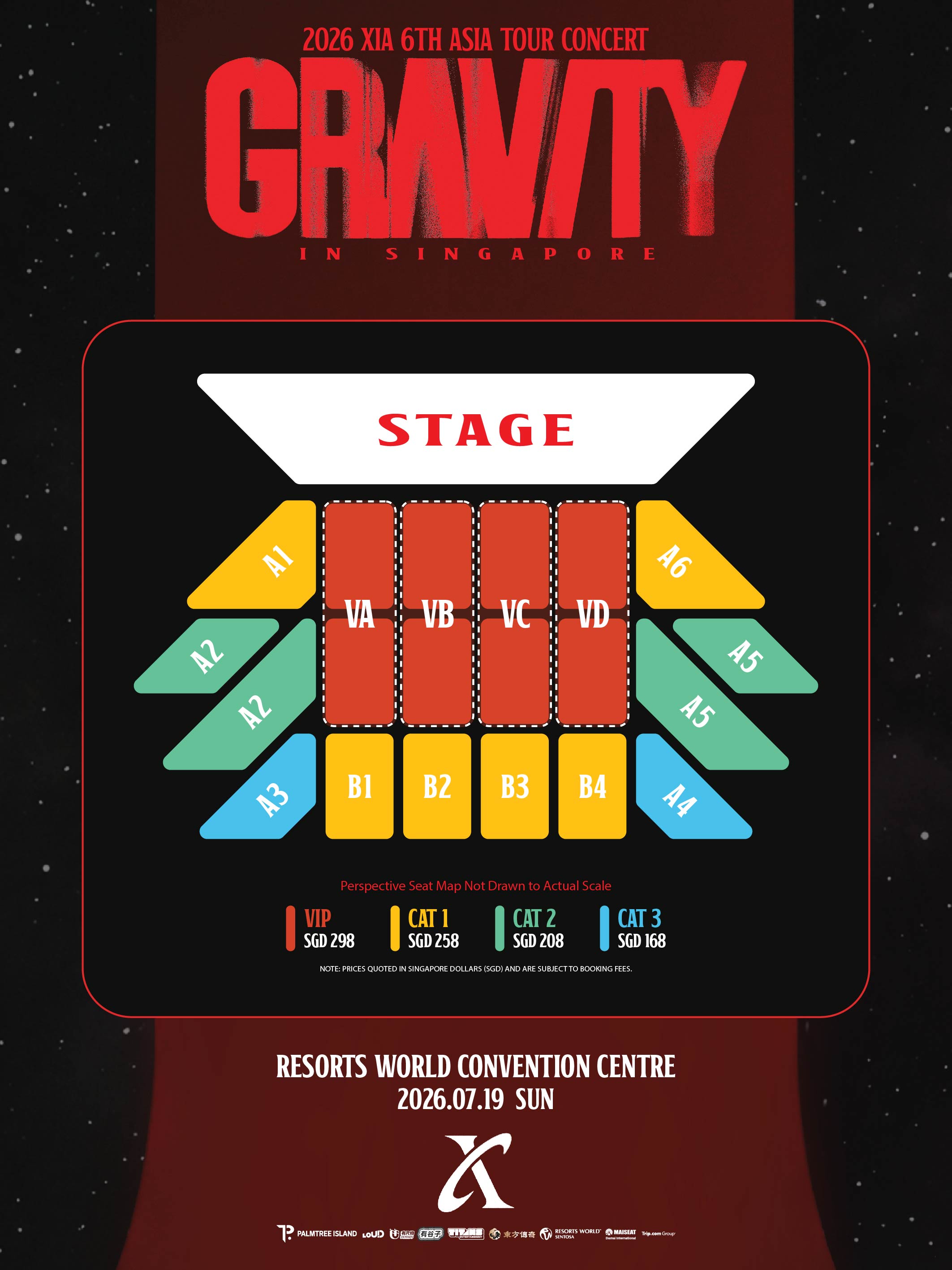 2026 XIA 6TH ASIA TOUR CONCERT 'GRAVITY' IN SINGAPORE - MAISEAT
